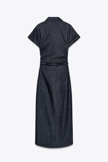 DENIM ELEGANTE JURK