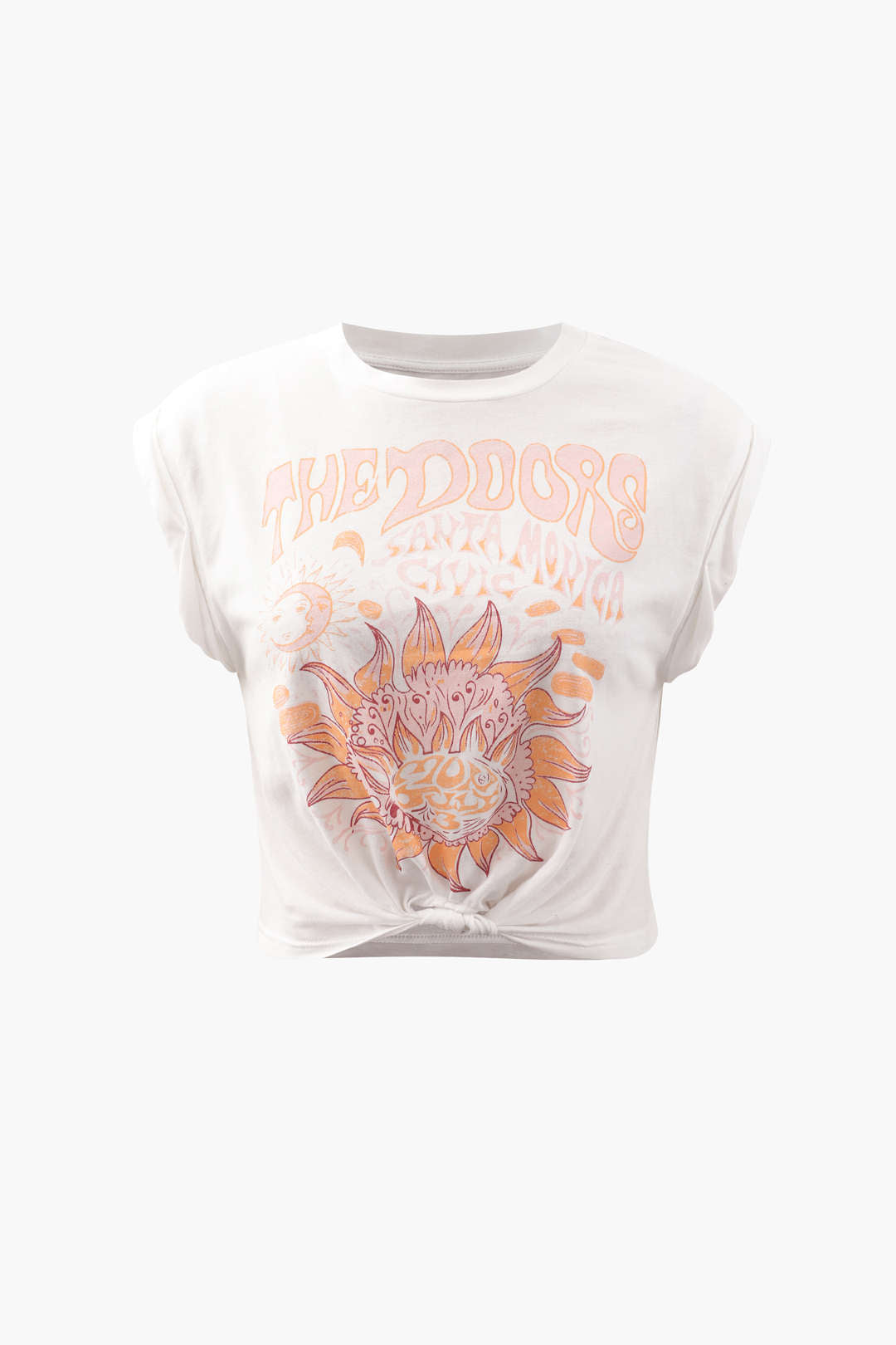 Zomerse Bloemenprint Knoopshirt