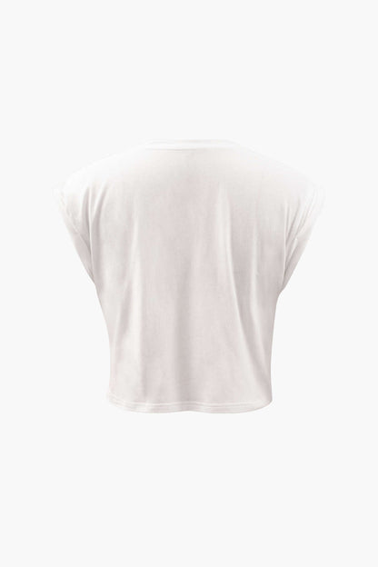 Zomerse Bloemenprint Knoopshirt