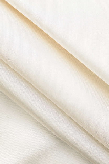 Satijne Split Rok met Knoopdetails