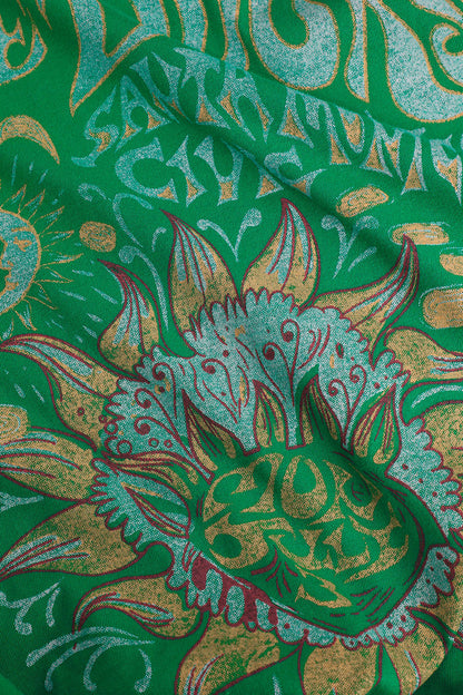 Zomerse Bloemenprint Knoopshirt