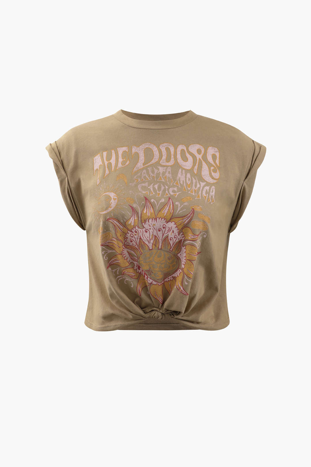 Zomerse Bloemenprint Knoopshirt